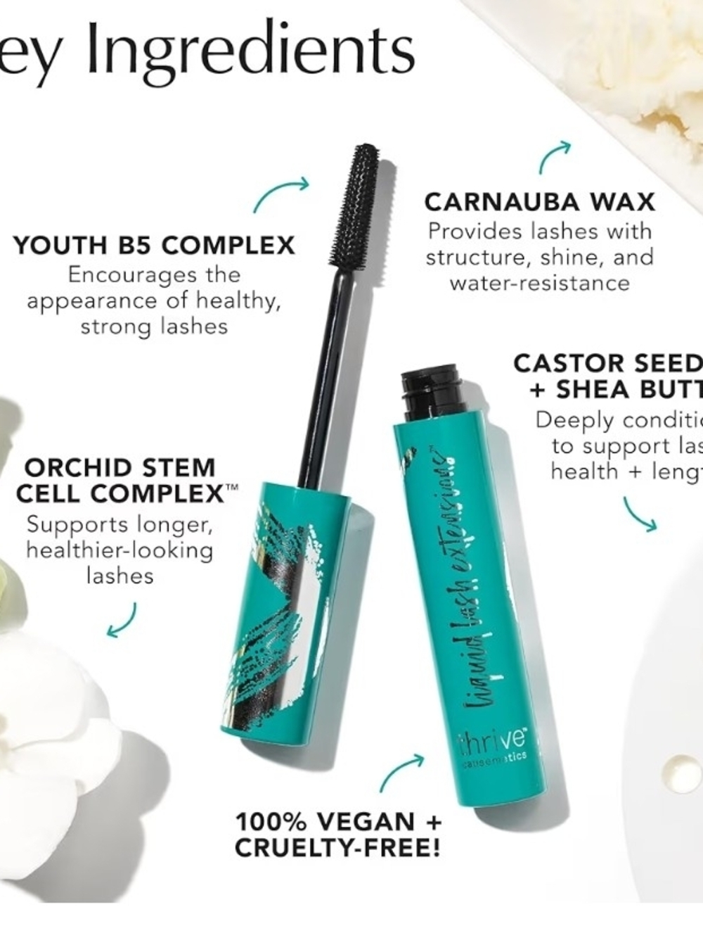 Thrive causemetics Liquid Lash Extensions Mascara - Nola( DEEP BLUE) - Picture 7 of 12